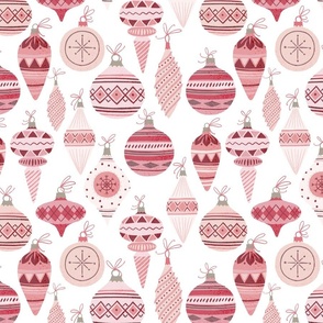 Baubles | Pink and Blush (Pink-tacular Christmas Collection)