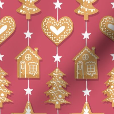 Gingerbread Cookies | Rose (Pink-tacular Christmas Collection)