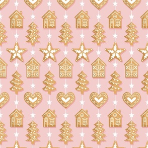 Gingerbread Cookies | Ballet Pink (Pink-tacular Christmas Collection)