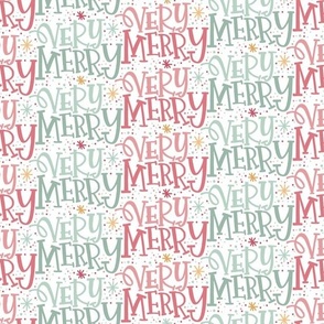 Very Merry | Pink & Mint (Pink-tacular Christmas Collection)