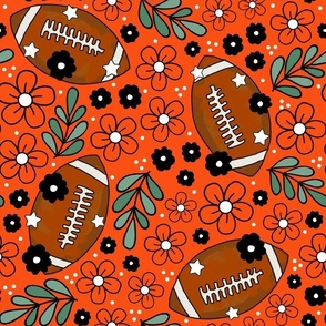 Cincinnati Bengals NFL Summer Flower Pattern Leggings, Football