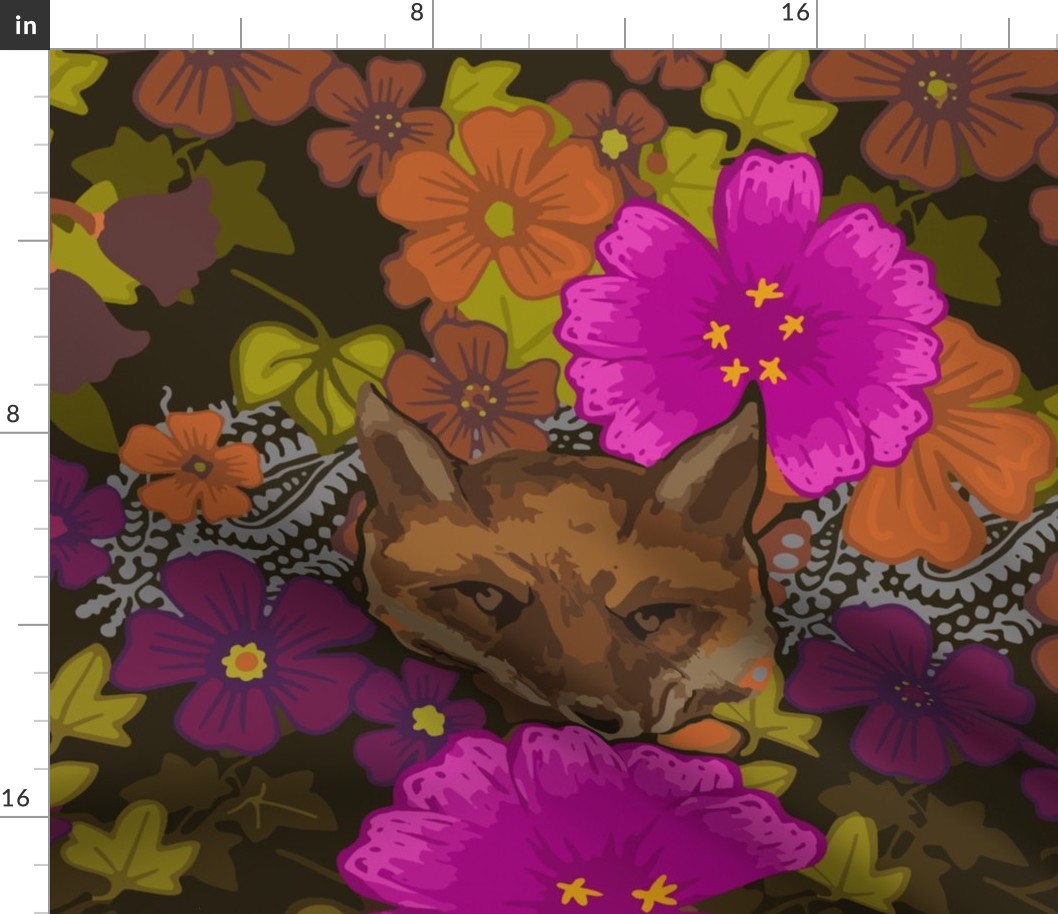 Fox and ivy( Boxing Day pattern)