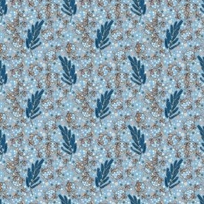 Botanical Blue Fern