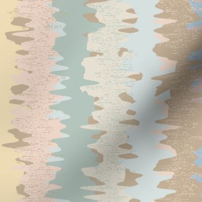 Abstract Vertical Wavy Stripes Texture Neutral Pastel Color_138