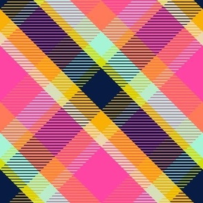 diagonally woven plaid - independent spring 
