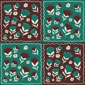 Night Swim Molasses Quilt Squares