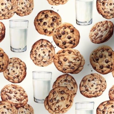 Christmas Milk and Cookies