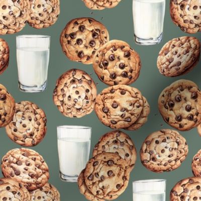 Christmas Milk and Cookies / Nandor Green