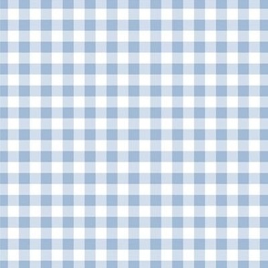 Baby Blue Gingham Plaid