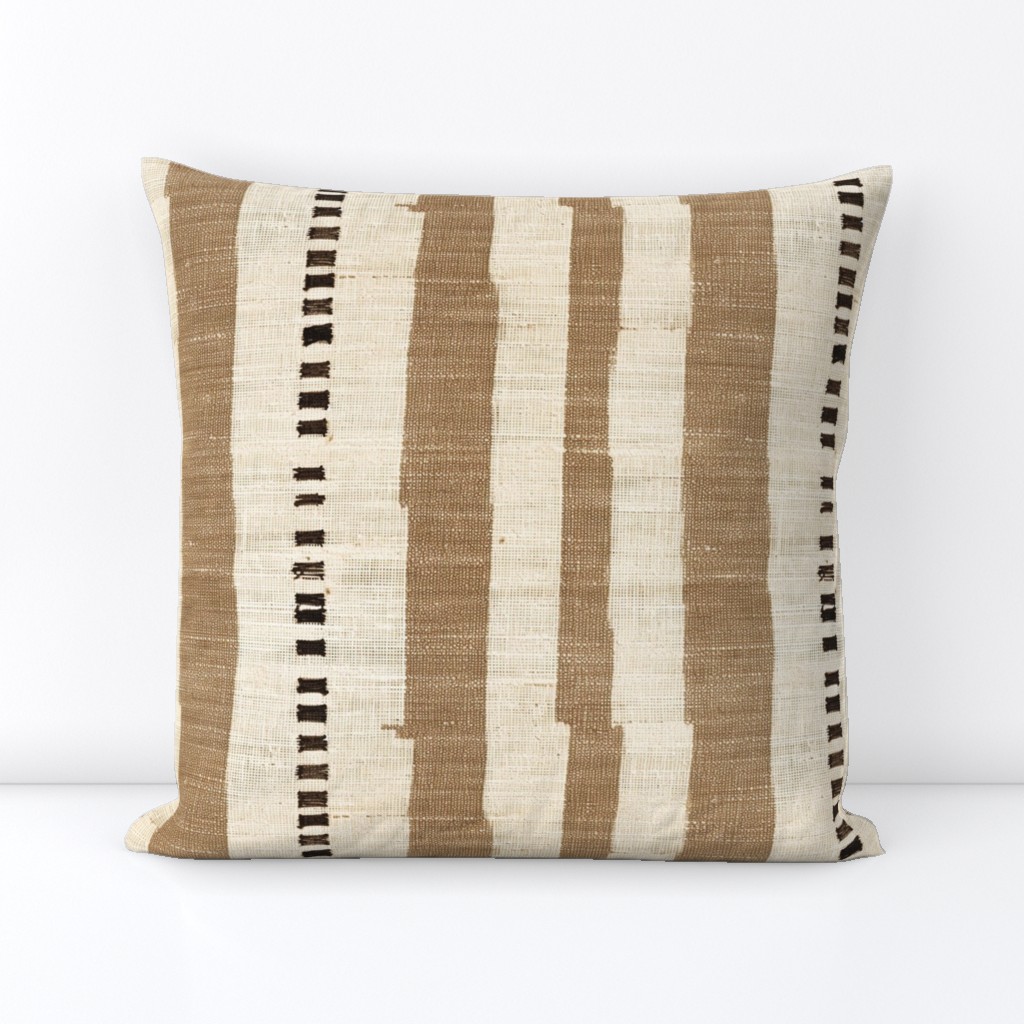 BURLAP STRIPE MAZA