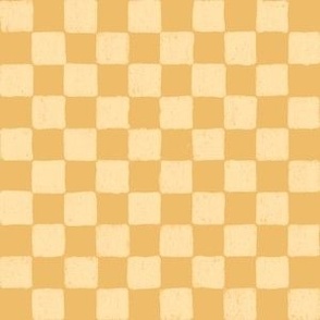 Chalky Checkerboard - Yellow - Small Scale