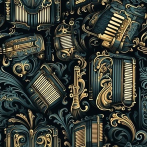steampunk accordion