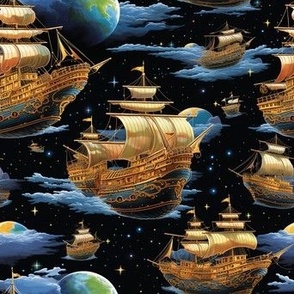 pirate ships in space