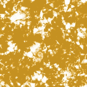 Mustard Storm - Tie-Dye Shibori Texture
