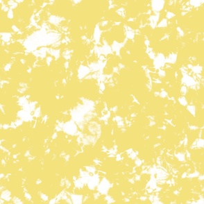 Buttercup Yellow Storm - Tie-Dye Shibori Texture