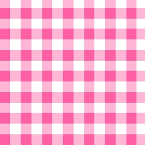Crayon Pink Gingham, Gingham Fabric, Nursery Fabric, Baby Fabric, Baby Quilt, Baby Apparel, Quilting, Check, Valentines Day, Valentine