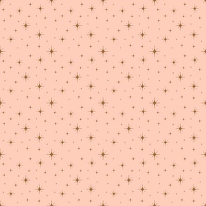 Starry Night on a Pink background
