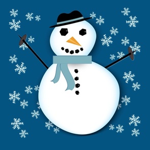 flakey the snow man - large