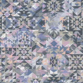 pastel neutral texture shapes southwestern checkers abstract