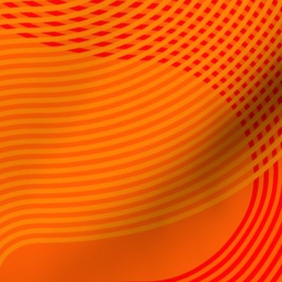 disco_concentric_tangerine_orange