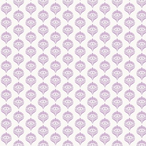 Hanna Block Print in Lavender