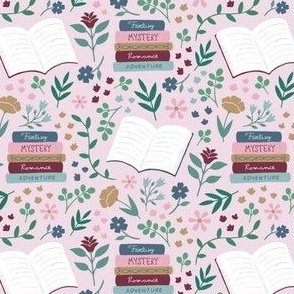 Book Floral - Pink, Small