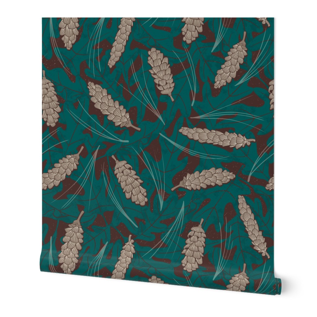 Forest Floor - Pinecones, Needles, and Leaves