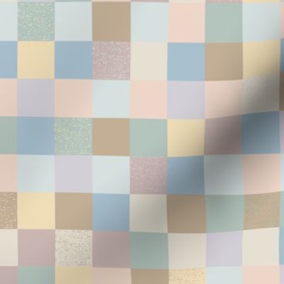 Squares Colored Checks Texture Neutral Pastel_138