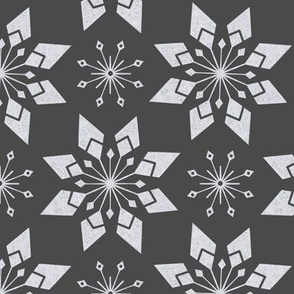 Snowflake checkerboard Stone