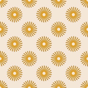 Sunshine - marigold , red