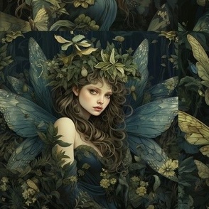 Mystical Woodland: Forest Fairy Fabric 