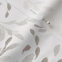 Willow Vines warm Gray   gold 10in fabric 12in wallpaper