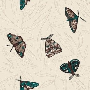 Autumnal Moths - Small - Blue