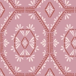 Sia Boho Tiles Mauve