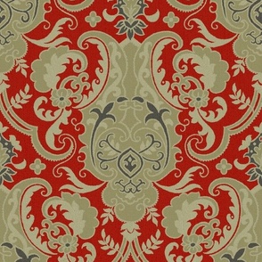 Rococo Damask 17a