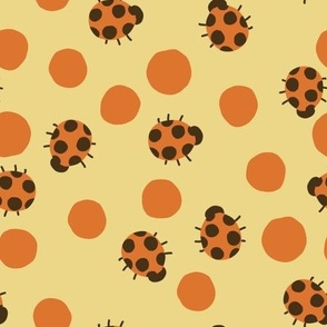 Ladybug Spots Yellow