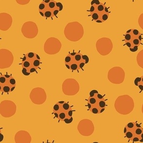Ladybug Spots Orange