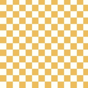 Golden Yellow Checkers  Muted, Checkered Fabric, Checkerboard Wallpaper, Checkered Wallpaper, Check , Retro Fabric, Home Decor