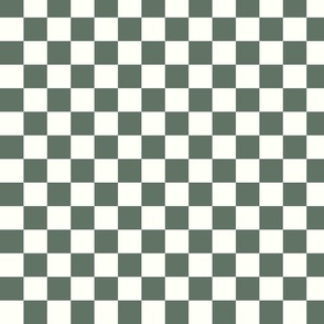 Muted Hunter Green Checkers, Checkered Fabric, Checkerboard Wallpaper, Checkered Wallpaper, Check , Retro Fabric, Home Decor