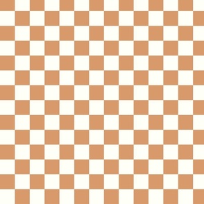 Muted Orange Checkers, Checkered Fabric, Checkerboard Wallpaper, Checkered Wallpaper, Check , Retro Fabric, Home Decor
