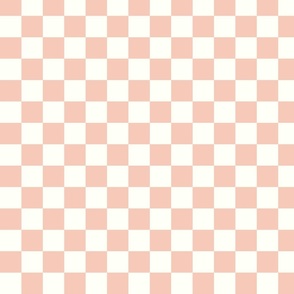 Peach Pink Checkers  Muted, Checkered Fabric, Checkerboard Wallpaper, Checkered Wallpaper, Check , Retro Fabric, Home Decor