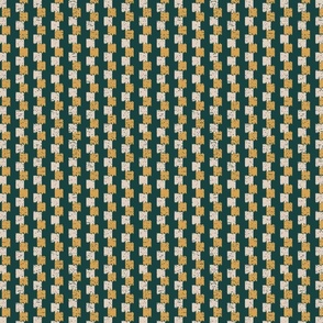 Cracked squares green, mustard
