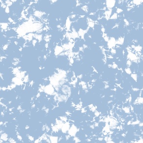 Sky Blue Storm - Tie Dye Shibori Texture