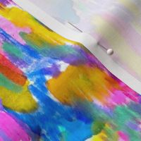 Spring Dreaming Colorful Painterly Abstract
