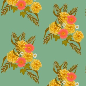  Sallys bouquet vector