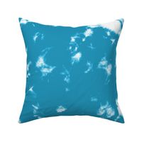Blue caribbean ocean - Tie Dye Shibori Texture