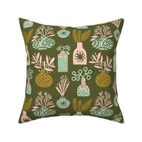 Large Pottery Garden in Pine Green