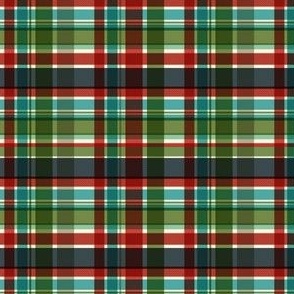 Winter Plaid - smaller scale