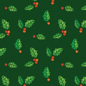 Holly - Traditional Hues of Red + Green