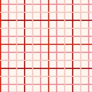  Grid valentines, red, pinks 4x4